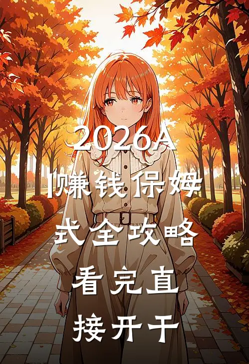 2026AI赚钱保姆式全攻略，看完直接开干抖音热门小说完整版免费阅读_热门小说排行榜2026AI赚钱保姆式全攻略，看完直接开干(抖音热门)
