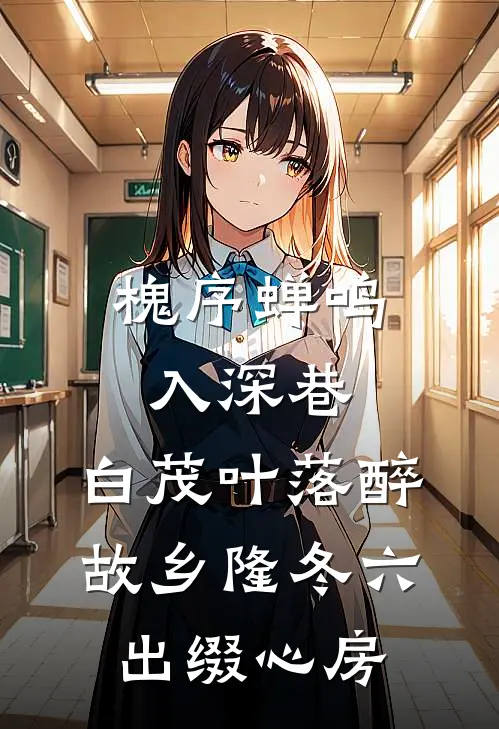 槐序蝉鸣入深巷,白茂叶落醉故乡隆冬六出缀心房