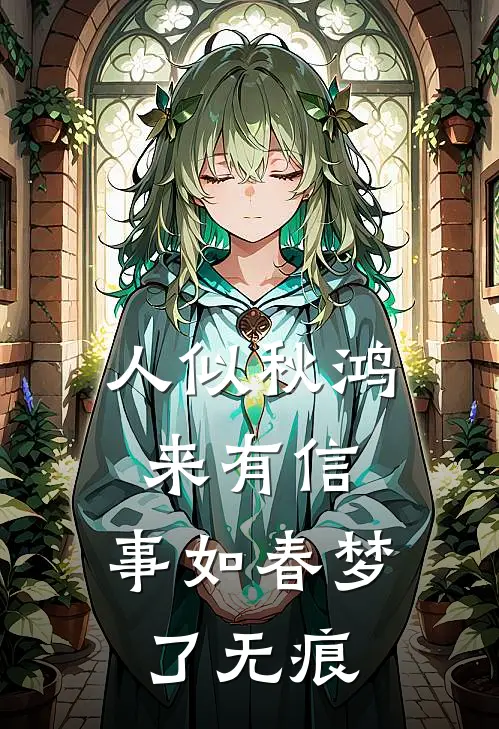 人似秋鸿来有信,事如春梦了无痕