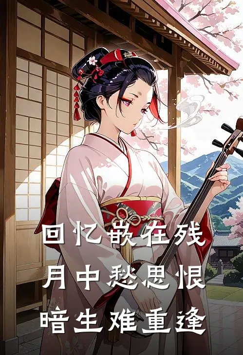 回忆嵌在残月中 愁思恨暗生 难重逢