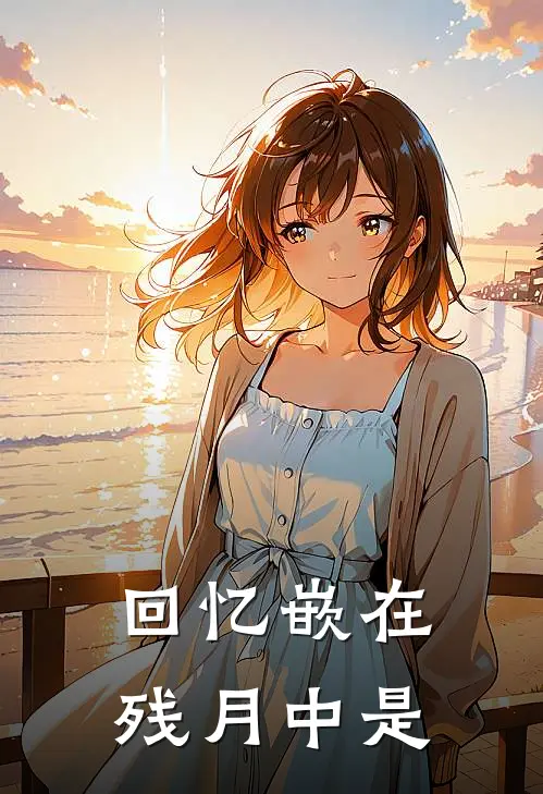 回忆嵌在残月中是